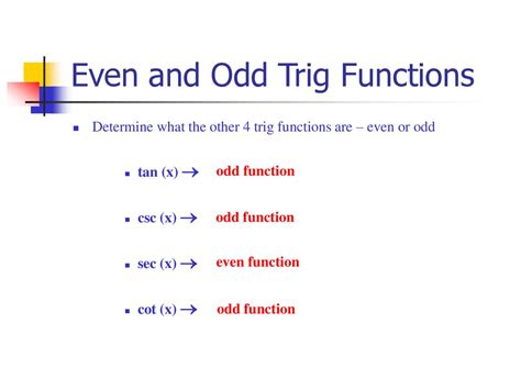 is csc odd or even
